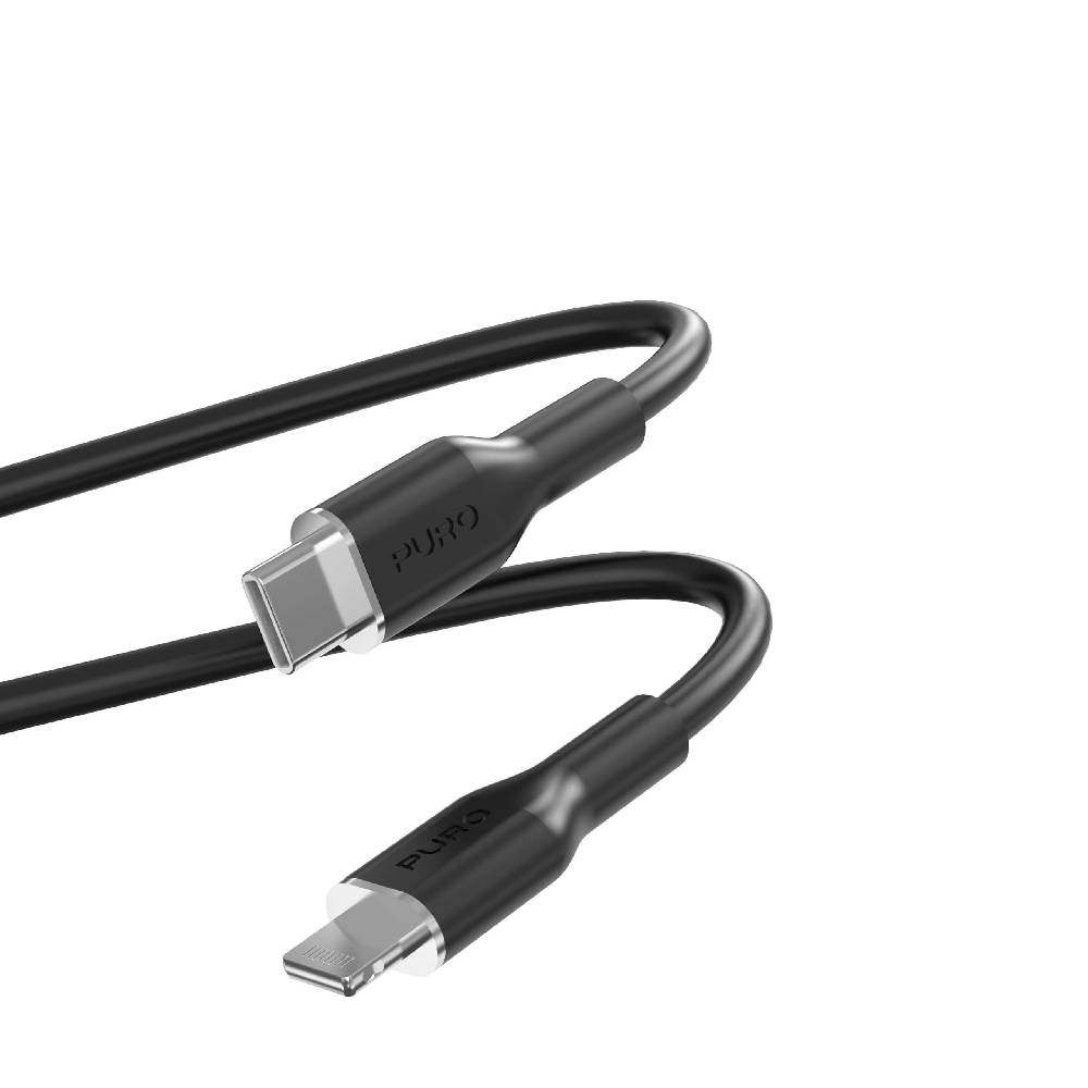 Puro Cavo di ricarica e sincronizzazione SOFT da USB-C a Lightning 1,5m Pezzi Unici