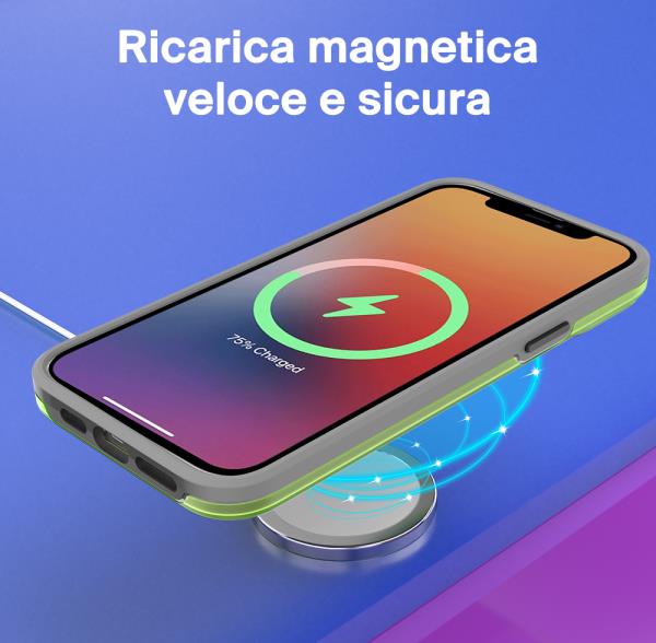 Puro Cover Impact Mag per iPhone 13 Consegna Veloce