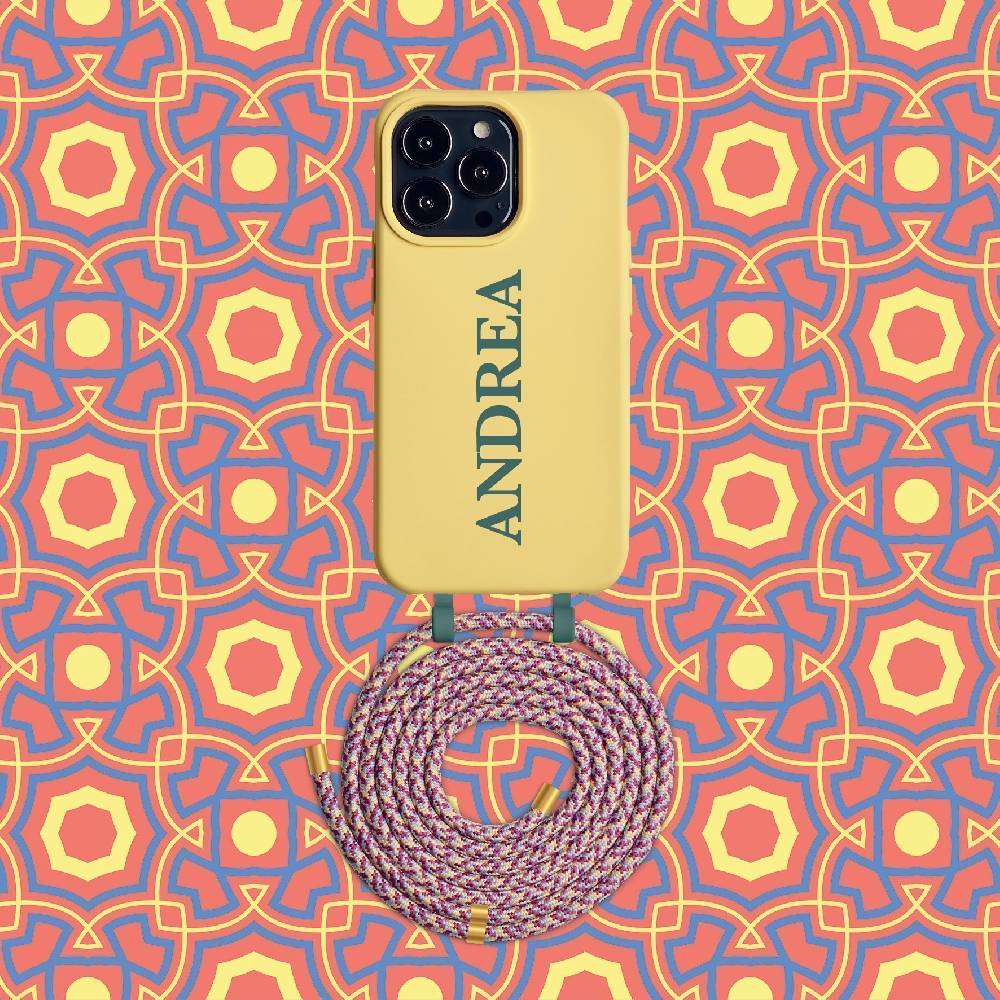 Puro Cover crossbody HANDS UP Chili Pepper per iPhone Convenienza