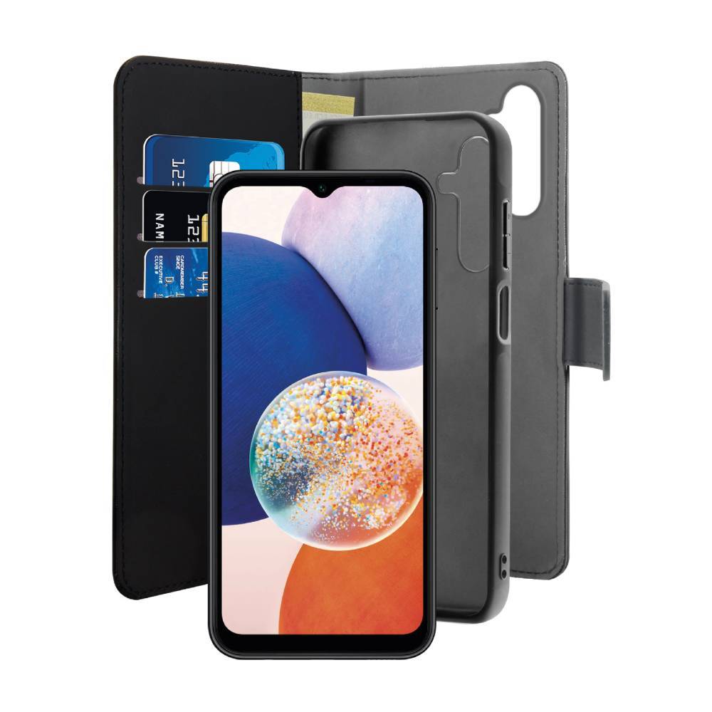 Puro Custodia Wallet Detachable per Samsung Galaxy A15 Qualità Garantita