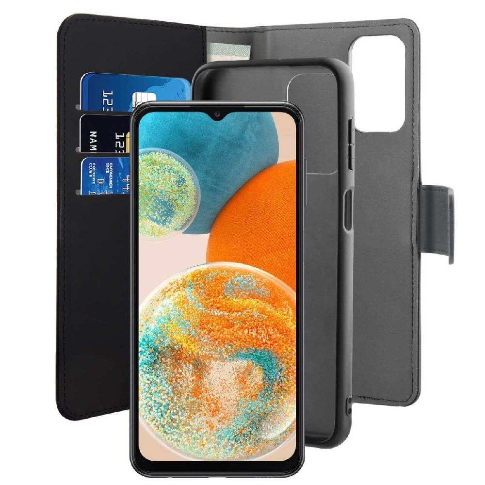 Puro Cover Wallet Detachable 2 in 1 per Samsung Galaxy A23 Fino Al -60%