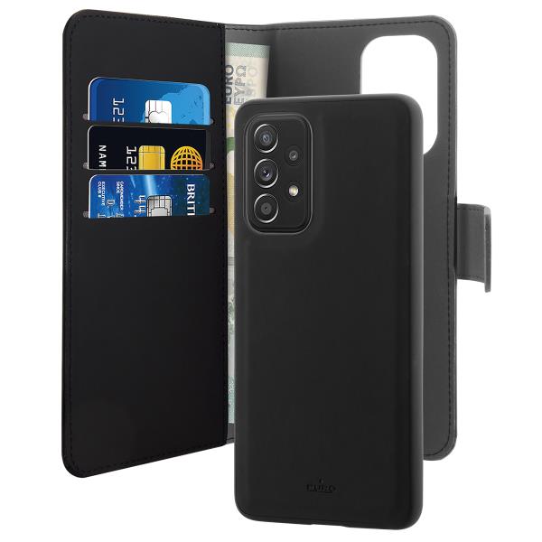 Puro Custodia Wallet Detachable 2 in 1 per Samsung Galaxy A53 5G