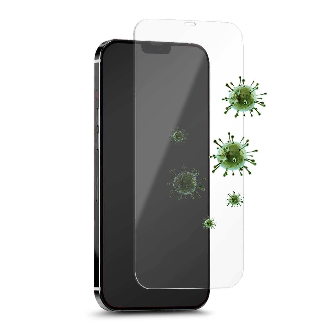 Puro Vetro Temperato Antimicrobico per iPhone 12 e iPhone 12 Pro