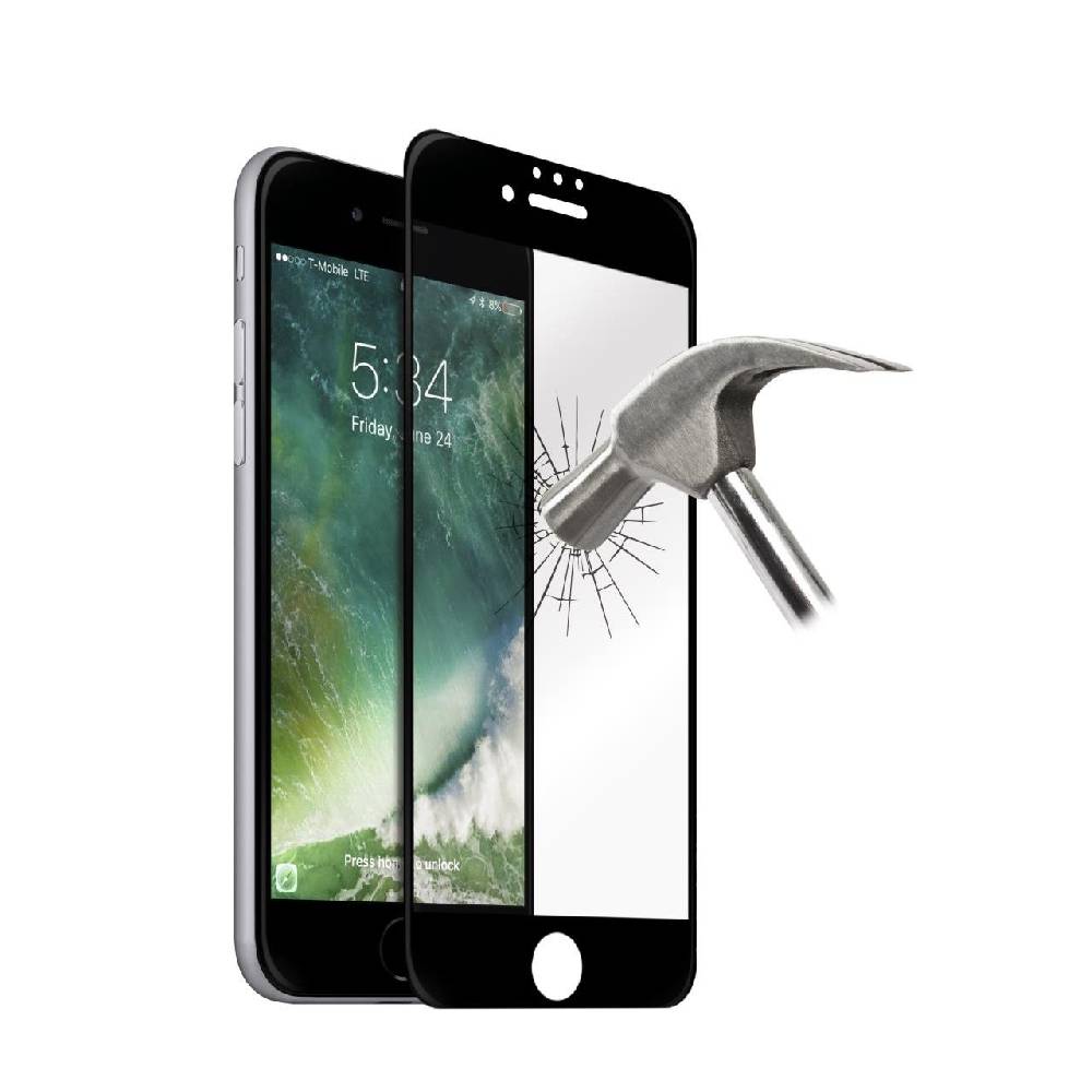 Puro Vetro Temperato Full Edge Frame per iPhone 6/6s/7/8/SE 2020 Officina
