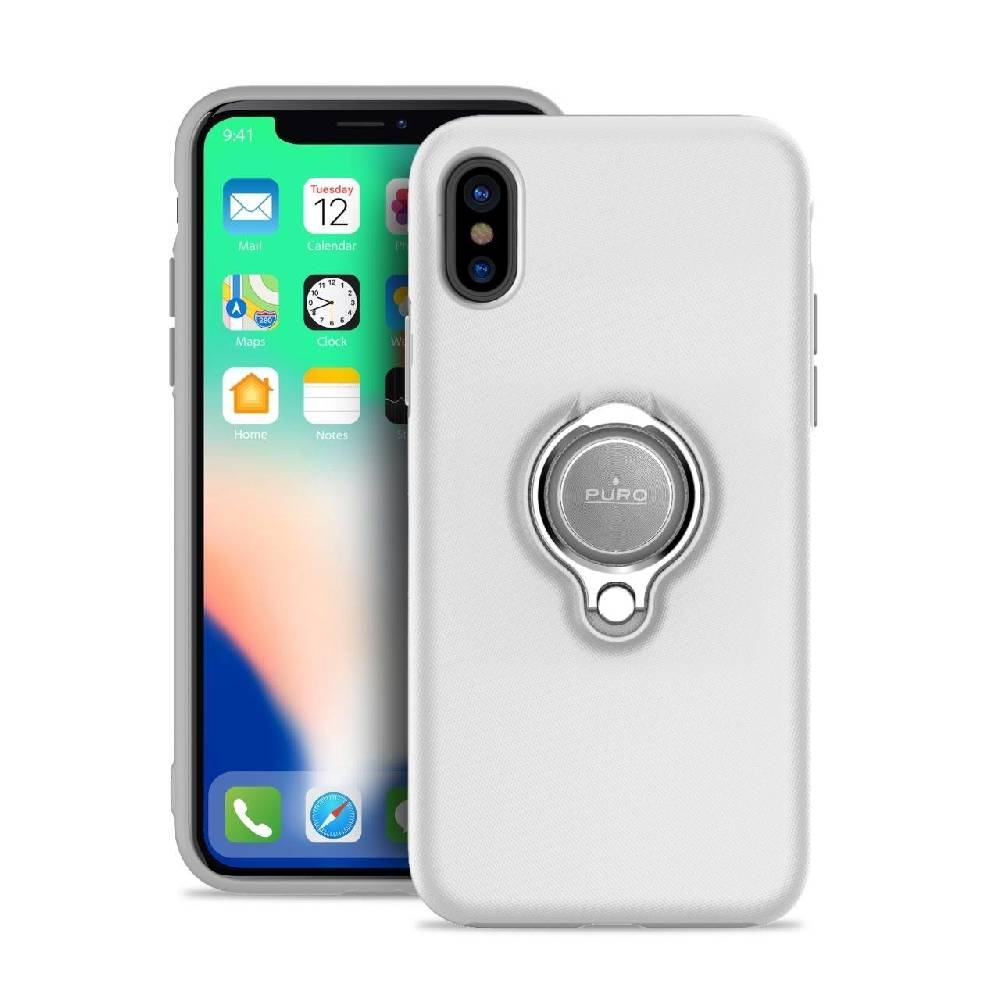 Puro Cover Magnet Ring per iPhone X Prezzo basso