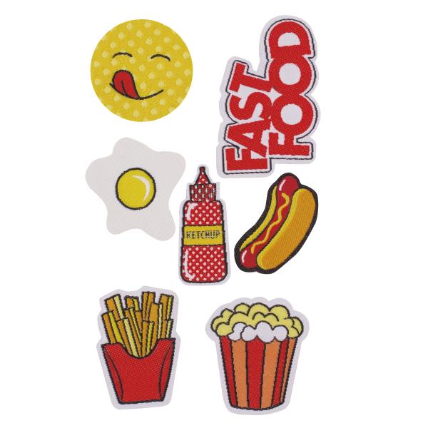 Puro Puro Kit Patch Stickers “Patch Mania” Food 7pz