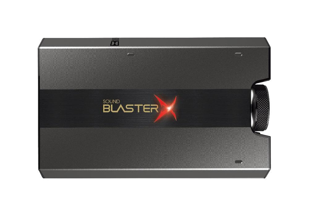 Creative Sound BlasterX G6 Amplificatore e DAC da gaming 7.1 HD con biamplificatore per cuffie discreto Xamp Promozione Limitata