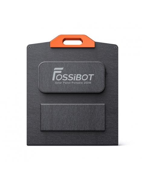 Fossibot SP200 18V 200W Pannello Solare Pieghevole Celle Solari Monocristalline ad Alta Efficidnza del Centrale Elettrica Negozio