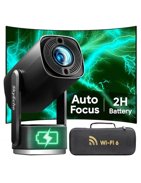 SkyEcho FreeONE Pro Proiettore portatile 350 ANSI Lumen risoluzione nativa 720P supporto gimbal a 270° Convenienza