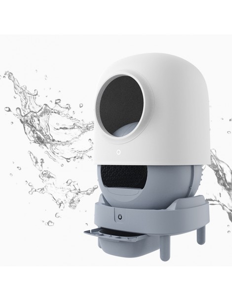 Petree Lettiera Per Gatti Completamente Automatica 2.0 App Telecomando Autopulente Protezione Di Sicurezza 0 25 Metri Quadri Nuovo