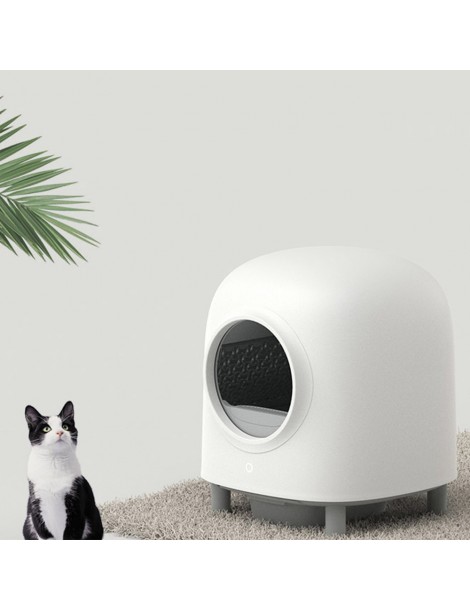 Petree Lettiera Per Gatti Completamente Automatica 2.0 App Telecomando Autopulente Protezione Di Sicurezza 0 25 Metri Quadri Nuovo