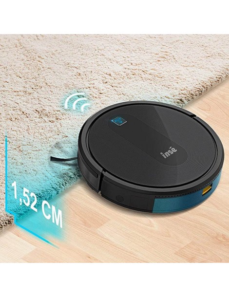 INSE E6 2200Pa Aspirapolvere Robot con Potenza di Aspirazione 4 Modalità di Pulizia Economico