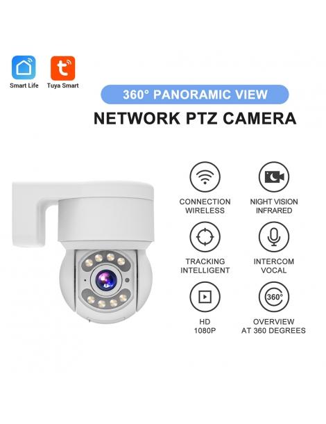 TALLPOWER C48 Telecamera WiFi per esterni HD 2K 4MP visione notturna inclinazione panoramica a 360° I Più Venduti