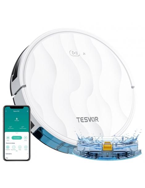 Tesvor M2 Robot Aspirapolvere con Funzione Mop Aspirazione 6000Pa