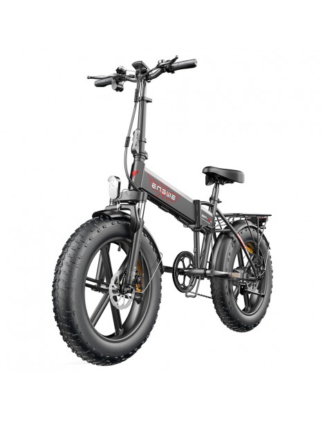 ENGWE EP-2 Pro 20 Pollici Bicicletta Elettrica Pieghevole con Pneumatici Grassi 750W Motore 48V 13Ah LG 2022 Versione –Nero Vendita