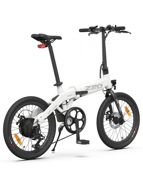 HIMO Z20 Max 20" Pneumatici Bici Elettrica Pieghevole Bici da città 250W Motore 36V 10Ah Batteria - Bianco Convenienza