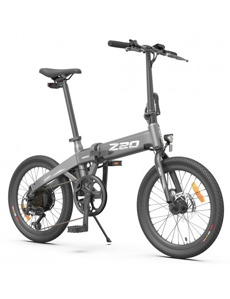 HIMO Z20 Max 20" Pneumatici Bici Elettrica Pieghevole Bici da città 250W Motore 36V 10Ah Batteria - Grigio Novità