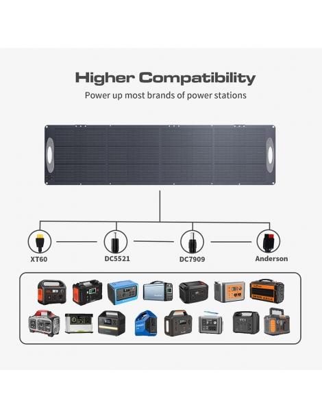 VDL POWER 200W Pannello solare portatile pieghevole cella monocristallina da 20V cavalletto regolabile Economico