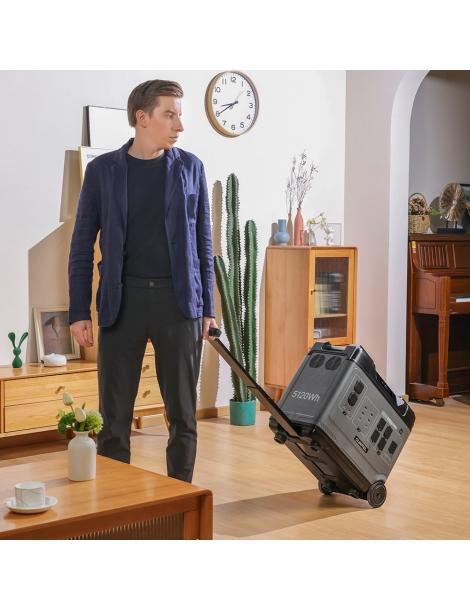 OUKITEL P5000 Pro Stazione di alimentazione portatile batteria LiFePO4 da 5120Wh uscita CA da 4000W Offerta San Valentino