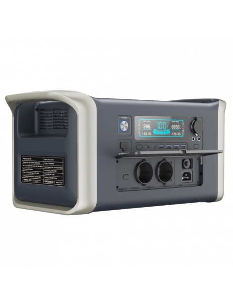 UAPOW Apower1000 Stazione di alimentazione portatile generatore solare LiFePO4 da 1024Wh uscita CA 1800W ricarica PD 100W Saldi Di Fabbrica