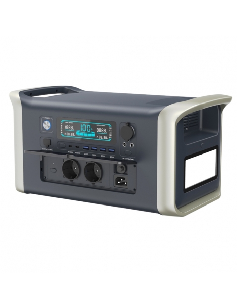 UAPOW Apower1000 Stazione di alimentazione portatile generatore solare LiFePO4 da 1024Wh uscita CA 1800W ricarica PD 100W Saldi Di Fabbrica