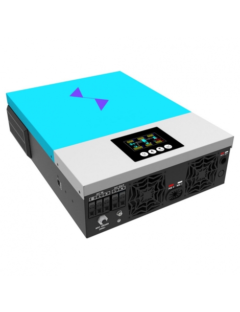 Inverter solare ibrido DAXTROMN 6200W MPPT 48V DC 120A inverter sinusoidale puro con ingresso PV 450V DC con WiFi Vendite Flash