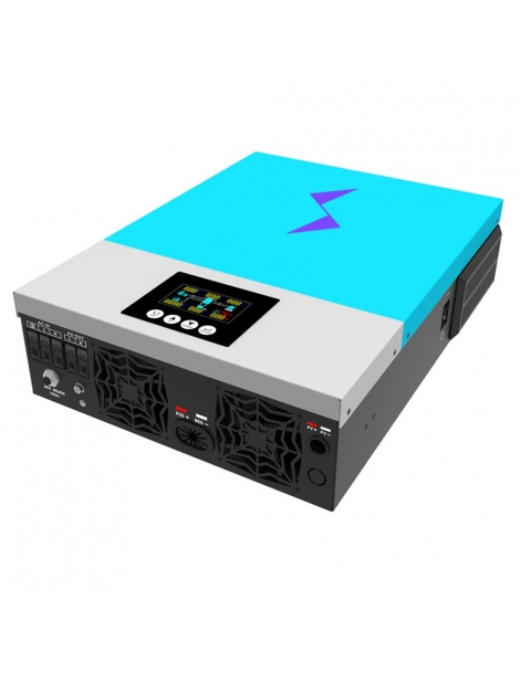 Inverter solare ibrido DAXTROMN 6200W MPPT 48V DC 120A inverter sinusoidale puro con ingresso PV 450V DC con WiFi Vendite Flash