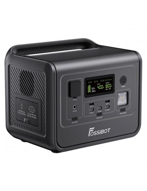 FOSSiBOT F800 Generatore Portatile Generatore Solare LiFePO4 da 512Wh - Nero Nuova