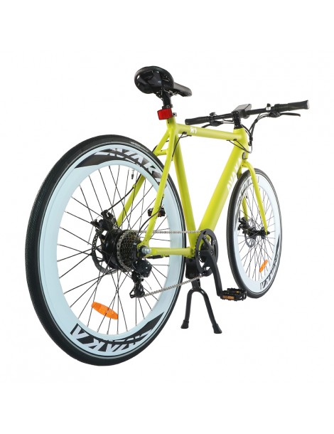 AVAKA R1 Bicicletta elettrica 250W Motore Batteria 9Ah- Verde Italia