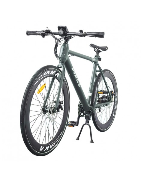 AVAKA R1 Bicicletta elettrica 250W Motore Batteria 9Ah - Verde militare opaco In Linea
