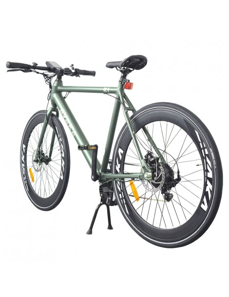 AVAKA R1 Bicicletta elettrica 250W Motore Batteria 9Ah - Verde militare opaco In Linea