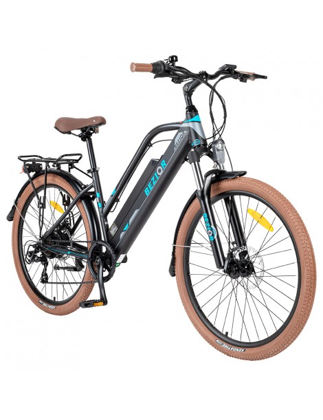 Bezior M2 Pro Ciclomotore elettrico 500W Motore 12.5Ah Batteria- Nero Promozione