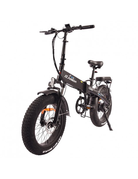 KAISDA K2 Pro 20*4.0 pollici Ciclomotore Elettrico Pieghevole con Pneumatici Grassi - Motore Bafang 350W e batteria 48V 12.8Ah Pezzi Unici