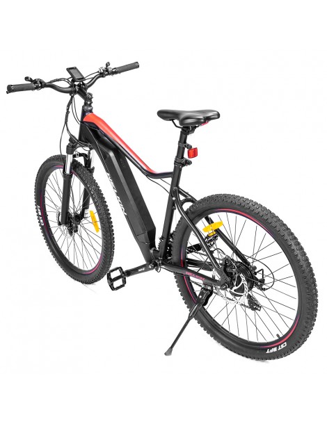 WELKIN WKEM001 Bicicletta elettrica da montagna motore senza spazzole da 250W batteria da 36V 10.4Ah - Nero e Rosso Qualità Garantita