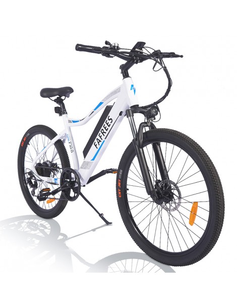 FAFREES F100 26' Bici elettrica 33 KMPH Mountain Ebike Adulti 350 W Motore 48 V 11 6 Ah Batteria rimovibile-Bianco Acquista Ora