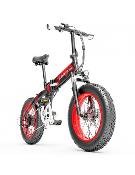 LANKELEISI X2000PLUS 10.4Ah 48V 1000W Ciclomotore Elettrico Bici Pieghevole Sottocosto