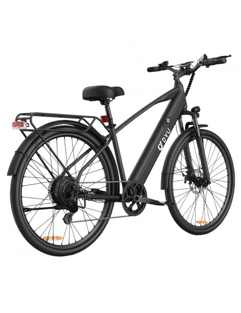 DYU C5 City Electric Bike motore 250W batteria 48V 10AH 27 5 pollici 25km/h 65km freni a doppio disco - nero Online