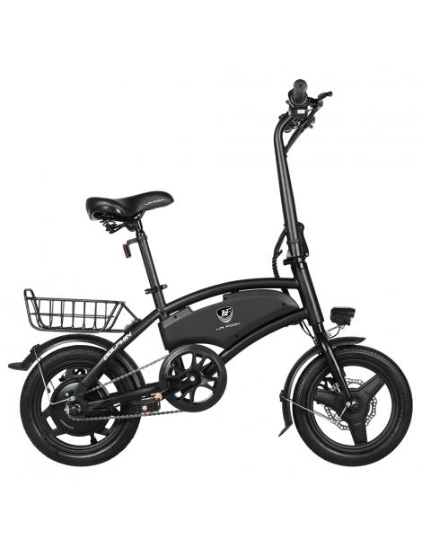 LAIFOOK Dolphin Bici Elettrica Pieghevole Motore 250W Batteria 36V 7.8AH Pneumatico 14 pollici - Nero In Vendita