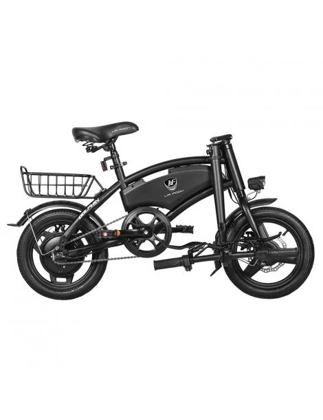 LAIFOOK Dolphin Bici Elettrica Pieghevole Motore 250W Batteria 36V 7.8AH Pneumatico 14 pollici - Nero In Vendita