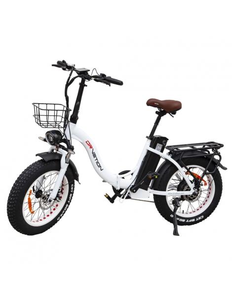 DRVETION CT20 Bicicletta elettrica pieghevole pneumatico grasso 20*4.0inch motore 750W batteria 48V 15Ah Saldi