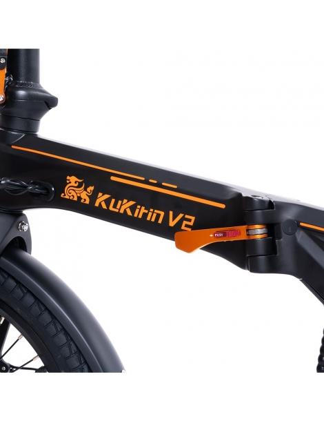 KuKirin V2 Bici Elettrica Pieghevole da Città Pneumatici da 20'' Batteria rimovibile da 36V 7.5Ah Motore da 430W 25km/h Hotsell