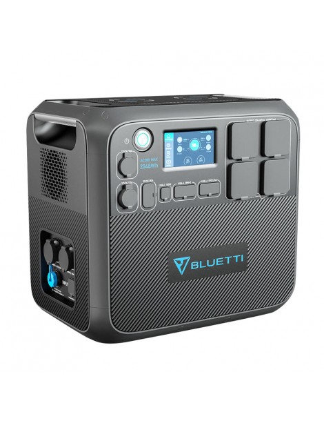 BLUETTI AC200MAX 2048Wh/2200W Stazione di Energia Solare Portatile Espandibile Batteria LifePo4 fino a 8192Wh 4400W 2025