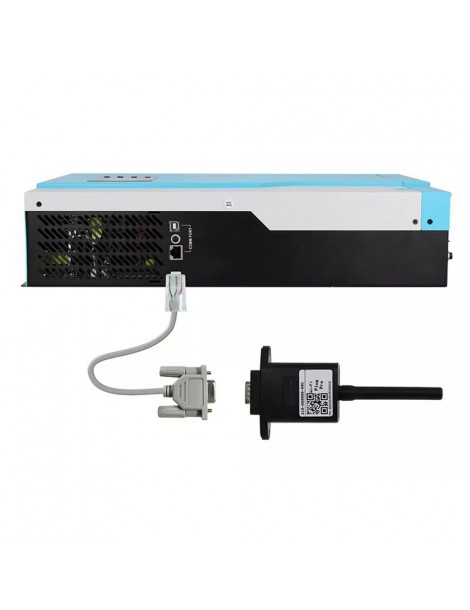 DAXTROMN Inverter Solare Off Grid da 3 5KW Caricatore MPPT da 24V DC 100A Sinusoidale Puro con Ingresso PV 450VDC e WiFi Spedizione Gratuita