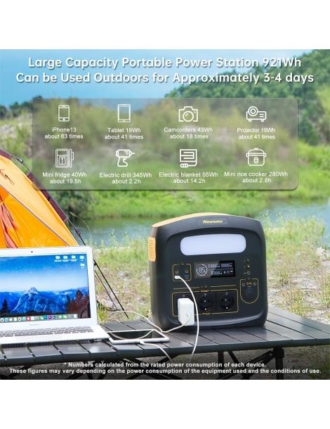 Newsmy N1200 Stazione di alimentazione portatile batterie LiFePO4 da 921Wh Online