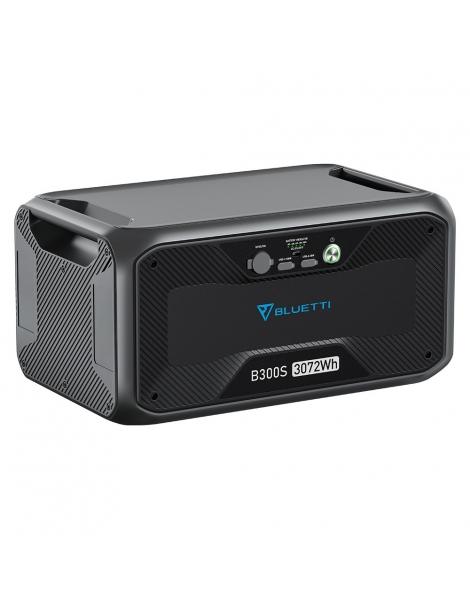 BLUETTI B300S 3072Wh Modulo batteria di espansione celle LiFePO4 regolatore di carica MPPT ingresso 1000W 3 uscite Vendita Economica