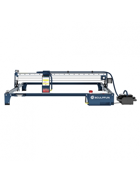 SCULPFUN S30 Ultra 33W Taglierina per incisioni laser Air Assist automatico 0.08x0.10mm Focus laser 600*600mm - EU Plug Qualità