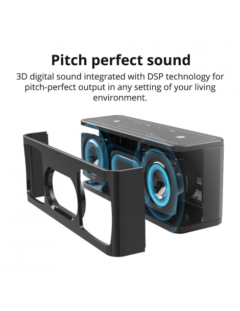 Tronsmart Element Mega SoundPulse™ Altoparlante Bluetooth 5.0 con uscita fino a 40W suono digitale 3D controllo touch - Nero Saldi Di Fabbrica