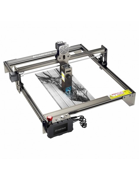 Taglierina per Incisione Laser ATOMSTACK S10 Pro 10W Potenza Macchina 50W Messa a Fuoco Fissa Spot Compresso 0 08x0 06mm I Più Venduti