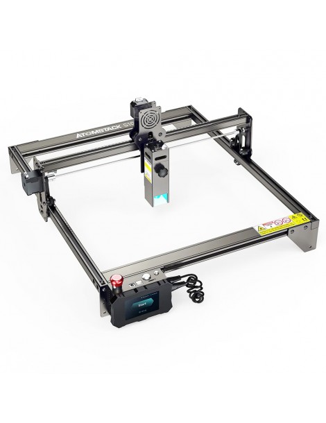 Taglierina per Incisione Laser ATOMSTACK S10 Pro 10W Potenza Macchina 50W Messa a Fuoco Fissa Spot Compresso 0 08x0 06mm I Più Venduti