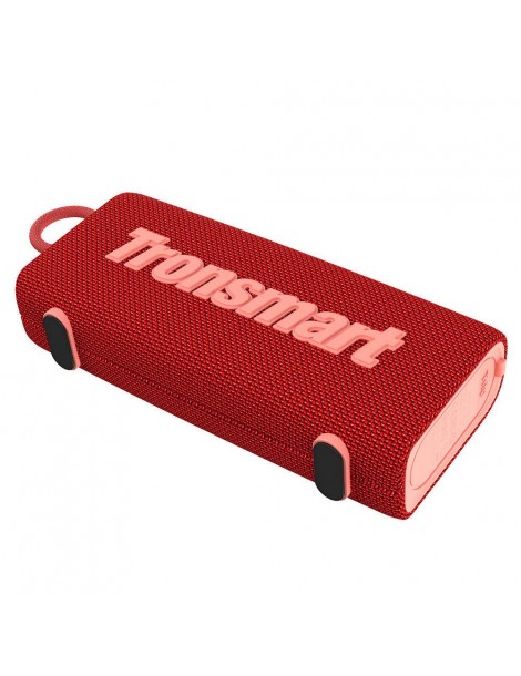 Tronsmart Trip 10W Altoparlante Bluetooth 5.3 portatile con elegante impugnatura in tessuto Batteria 2000mAh - Rosso 2025